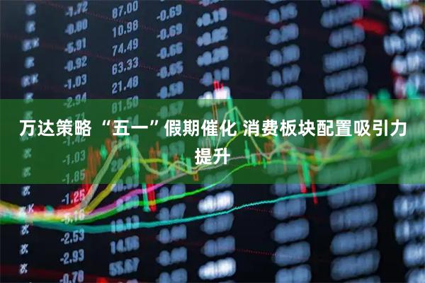 万达策略 “五一”假期催化 消费板块配置吸引力提升