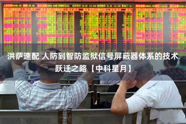 洪萨速配 人防到智防监狱信号屏蔽器体系的技术跃迁之路【中科星月】