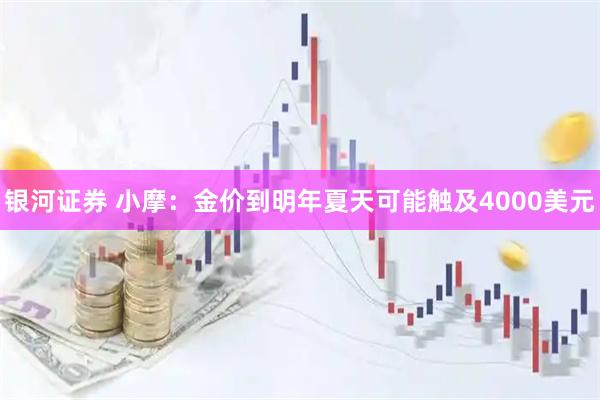 银河证券 小摩：金价到明年夏天可能触及4000美元