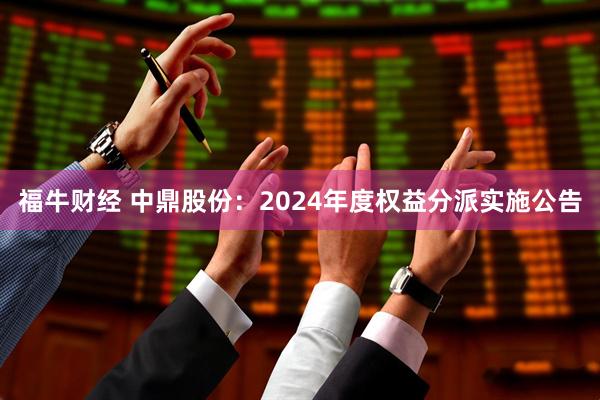 福牛财经 中鼎股份：2024年度权益分派实施公告