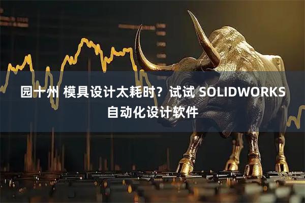 园十州 模具设计太耗时？试试 SOLIDWORKS自动化设计软件