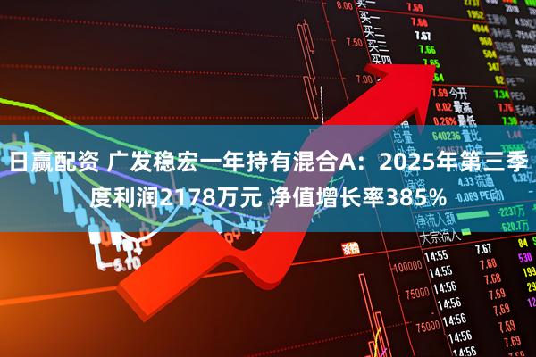 日赢配资 广发稳宏一年持有混合A：2025年第三季度利润2178万元 净值增长率385%
